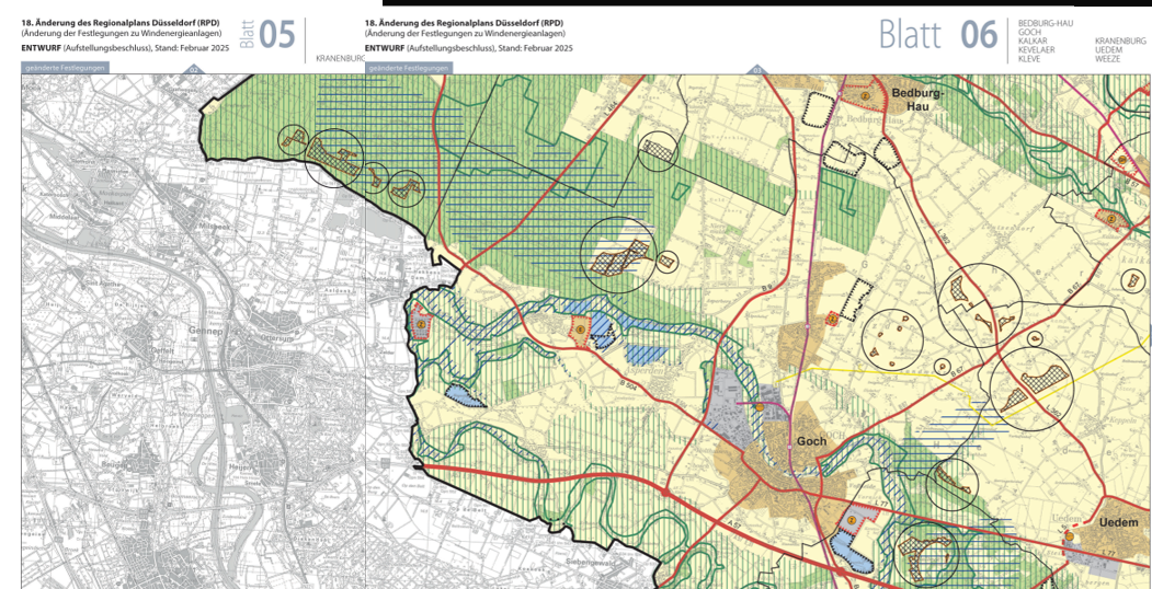 regionalplanentwurf februar 2025 blatt 5 und 6 zusammengefügt